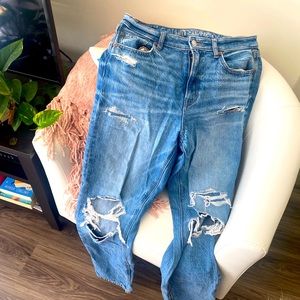 American Eagle Mom Jeans- bought this year! Worn 3x!